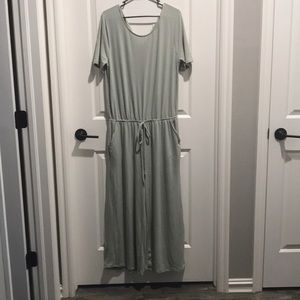 Sage Plus Size Romper new without tags